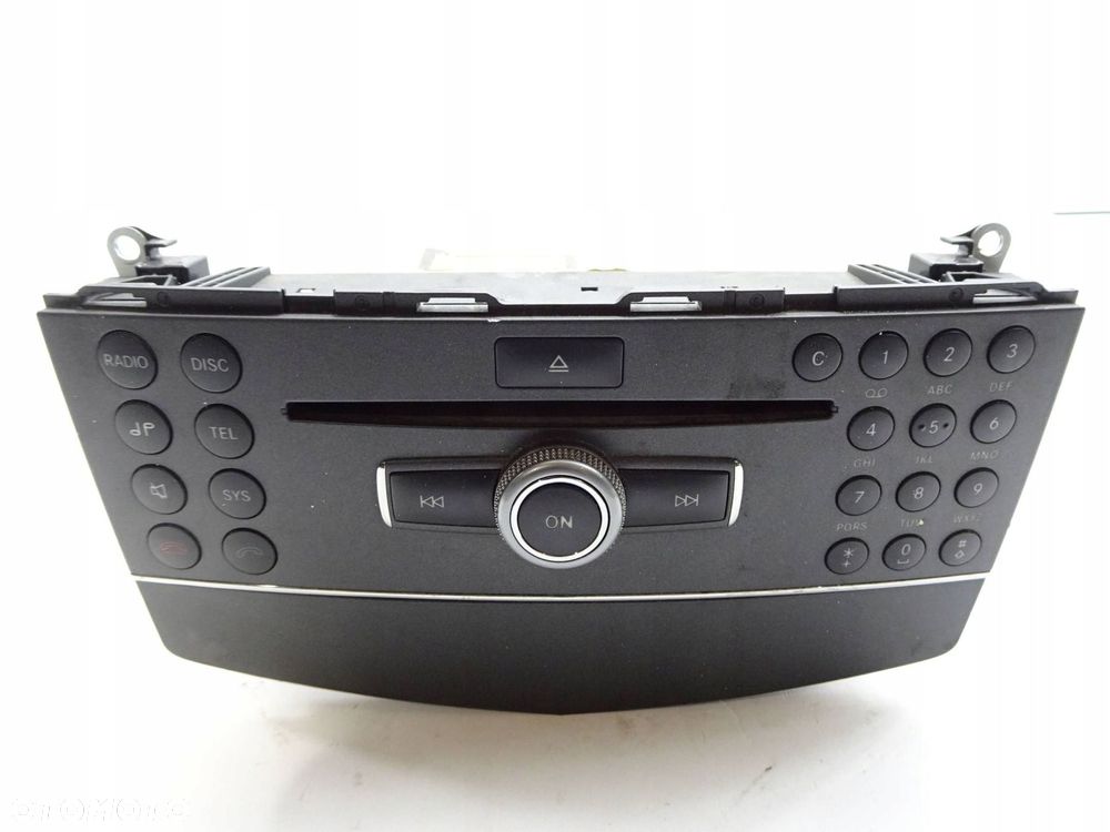 radio cd mercedes c-klasa w204 a2049068901 - 1