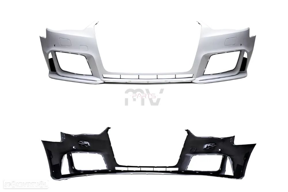 Para-choques Audi A3 8V Sedan ou Cabrio (2013 a 2015) Look RS3 - 2