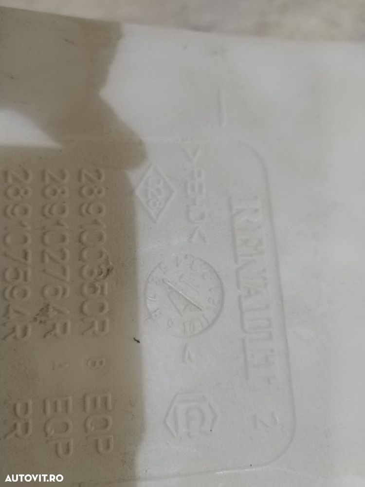 Vas lichid parbriz, Renault Megane 4, 2016, 2017, 2018, 2019, 2020, cod origine OE 289100350R. - 4