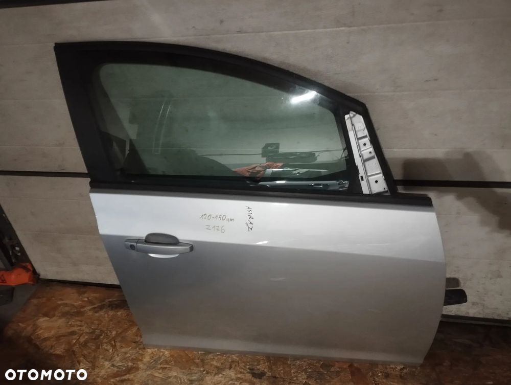 DRZWI PRAWY PRZÓD OPEL ASTRA J 2009/2015 ROK KOD LAKIERU: Z176 - 1