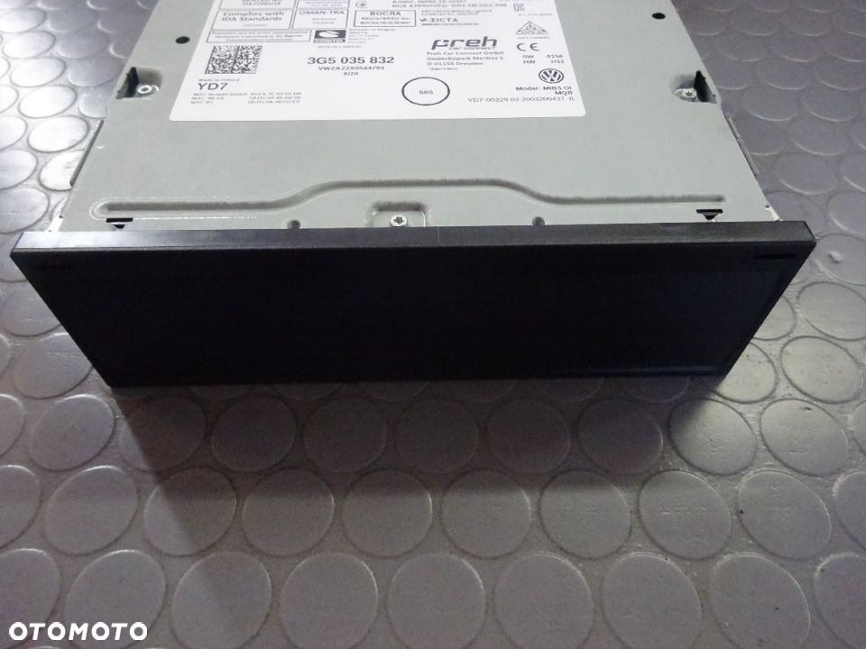 5G6919605  3G5035832 radio wyswietlacz multimedia VW Passat B8 czesci - 3