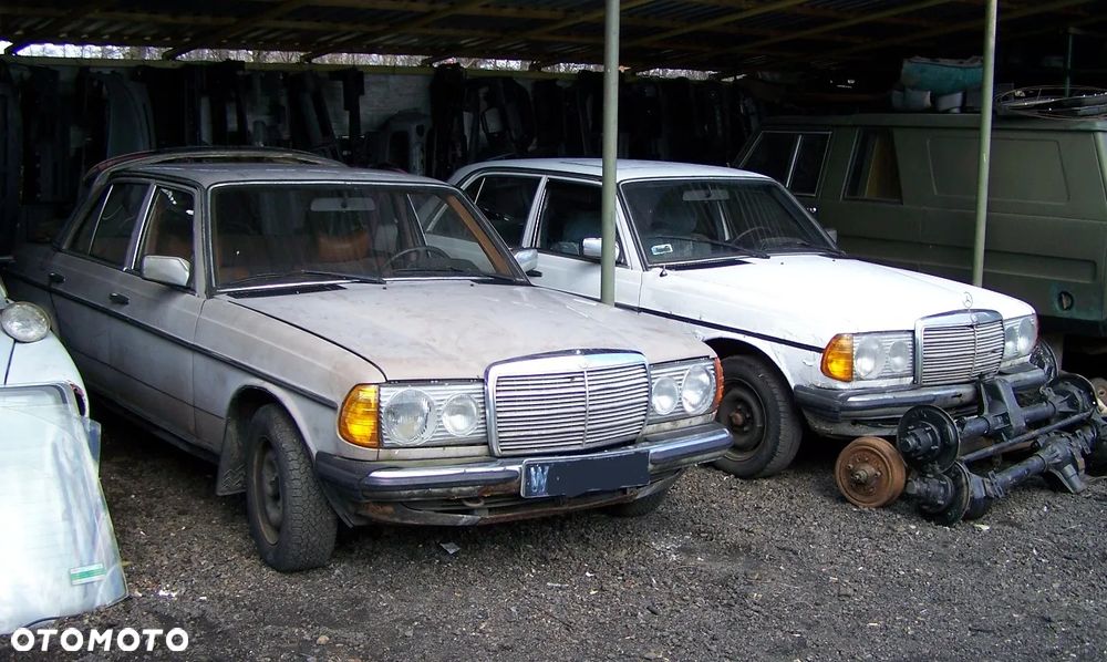 Mercedes W123 szyby listwy zawieszenie silnik skrzynia koła - 1