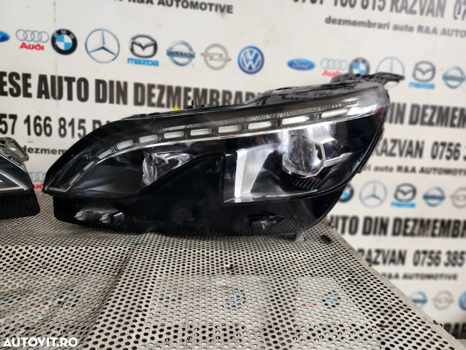 Faruri Far Stanga Dreapta Complet Full Led Peugeot 3008 / 5008 Cod   Europa Impecabile An 2017-2018 - 8