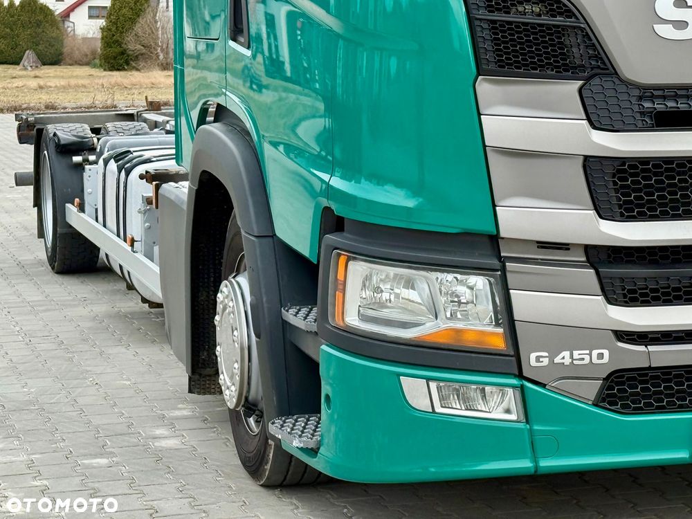 Scania G450 / RAMA DO ZABUDOWY / ROZSTAW 5.75 / AUTOMAT / SYPIALKA / 2019 ROK / 19 PALET - 14