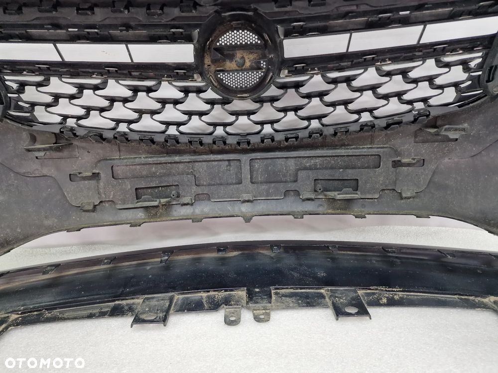 OPEL ASTRA K V 15- ZDERZAK PRZEDNI PRZÓD BEZ SPRYSKÓW I PDC + KOMPLETNY GRILL / ATRAPA , NR 39052730 , NR AUKCJI NZ1005 - 31