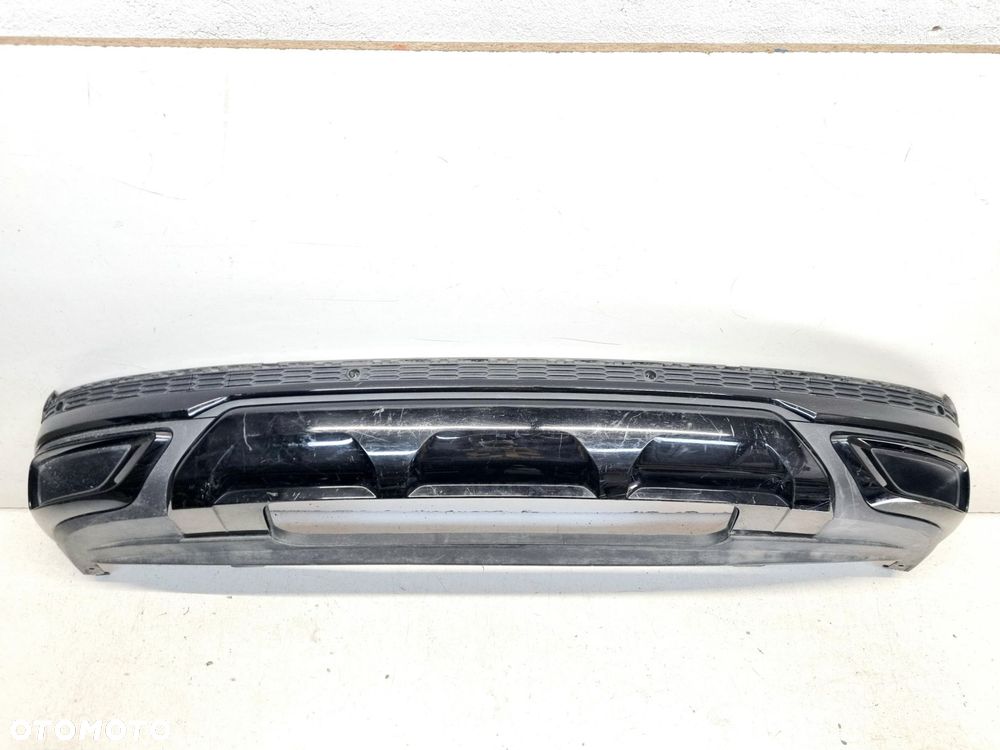 audi q7 4m0 s-line lift zderzak spoiler dyfuzor tył tylny - 1