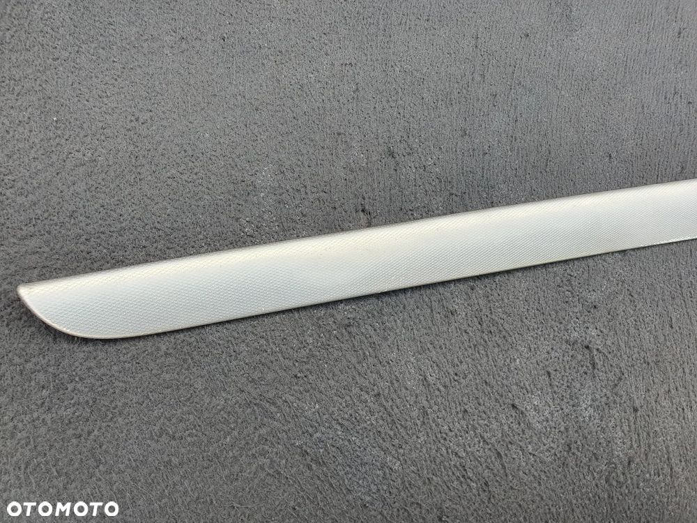 AUDI A4 B6 LISTWA OZDOBNA DEKOR DRZWI LEWY PRZÓD 8E0867409 ALUMINIUM S-LINE - 2