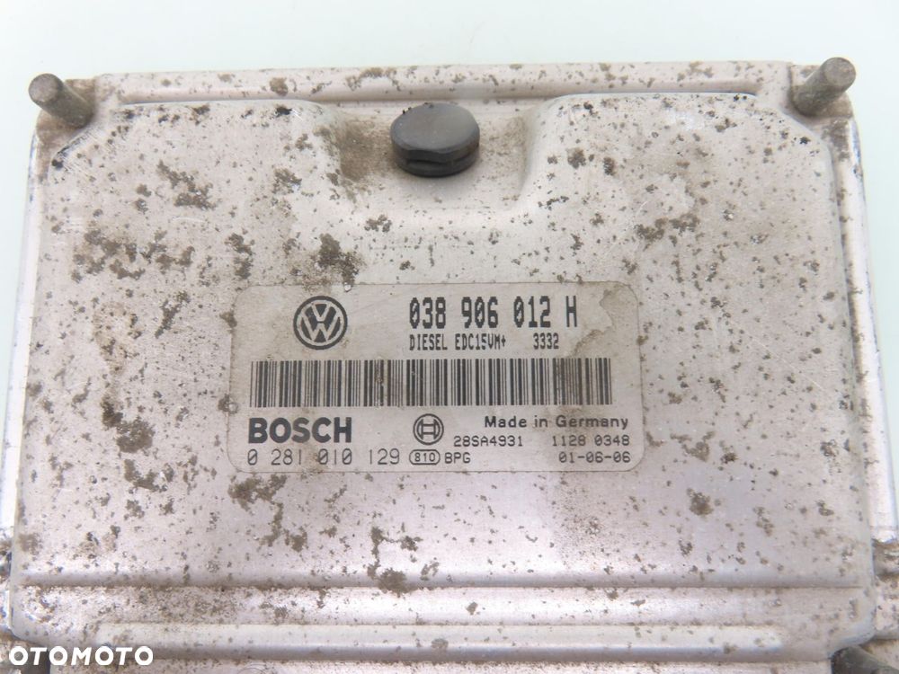 STEROWNIK SKODA OCTAVIA I 1.9 TDI 038906012H 0281010129 - 4