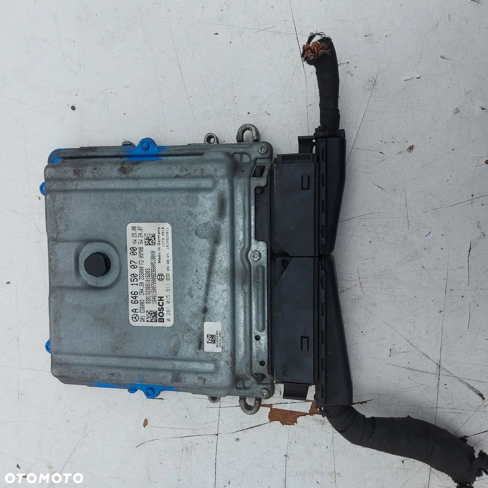 STEROWNIK SILNIKA MODUL MERCEDES SPRINTER W906 906 ORYGINAL DEMONTAZ M646 6461500700 BOSCH - 3