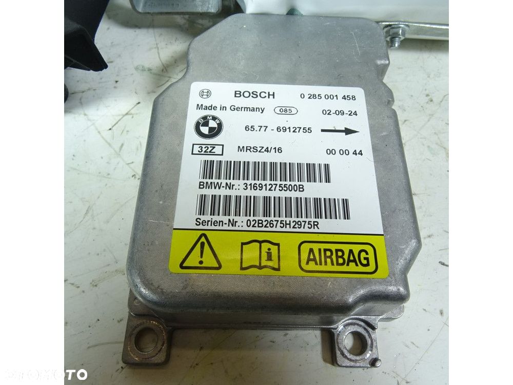 BMW 3 E46 PODUSZKI POWIETRZNE AIRBAG KOMPLET - 2