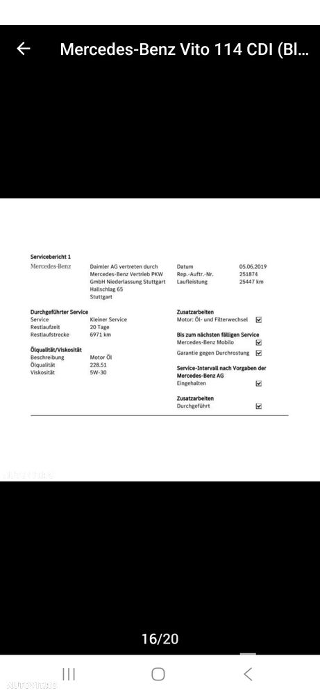 Mercedes-Benz Vito (BlueTEC) Tourer Lang Aut. PRO - 16