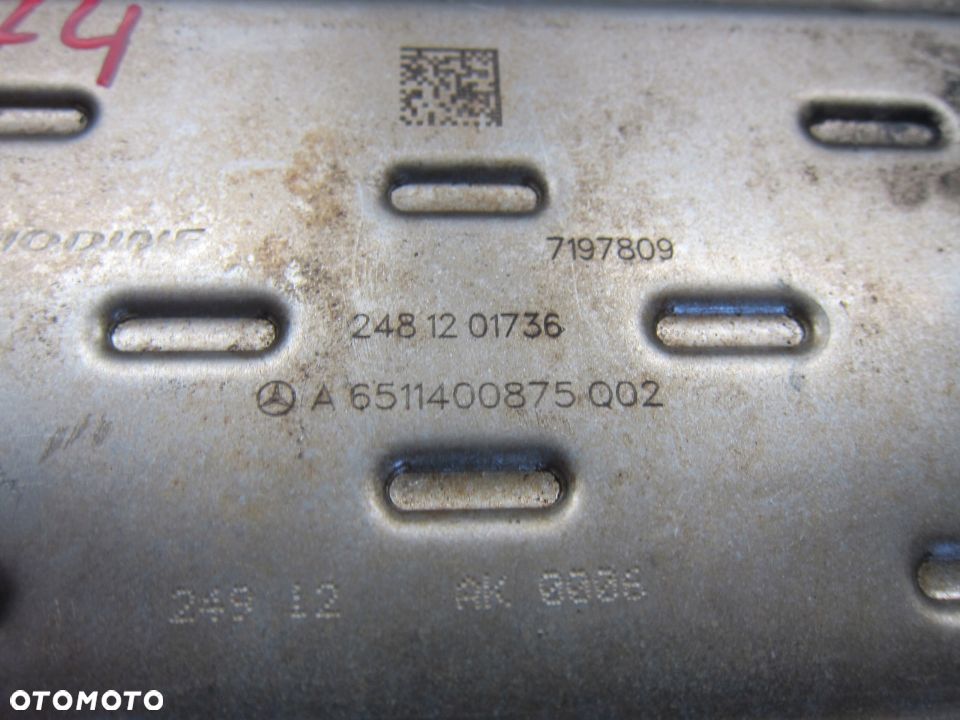 CHŁODNICA SPALIN MERCEDES SPRINTER 2.2 CDI - 2