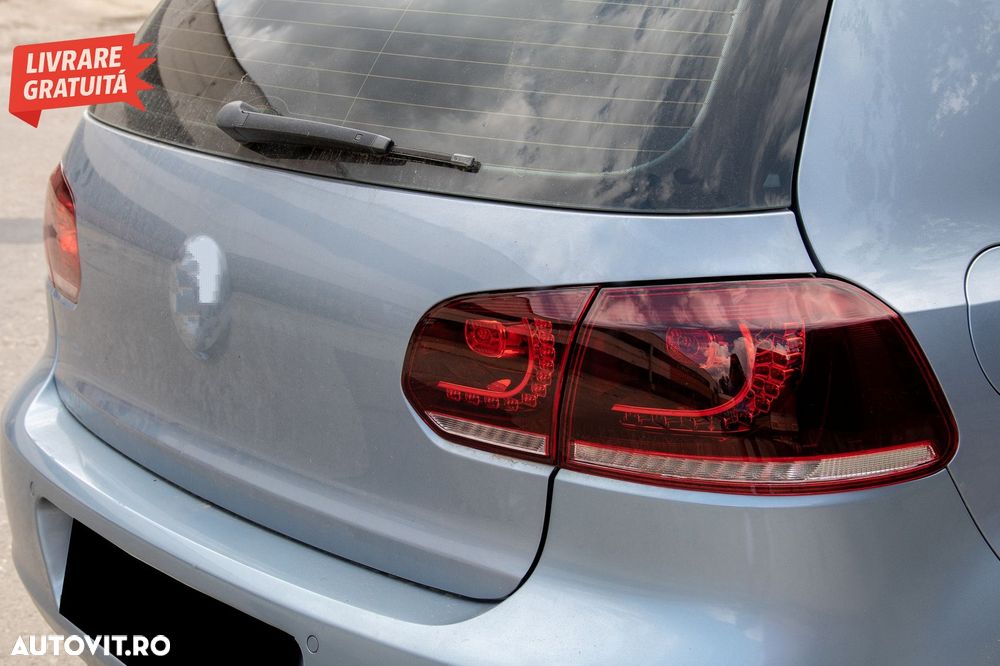 Stopuri Full LED VW Golf 6 VI (2008-2013) GTI R20 Design- livrare gratuita - 12