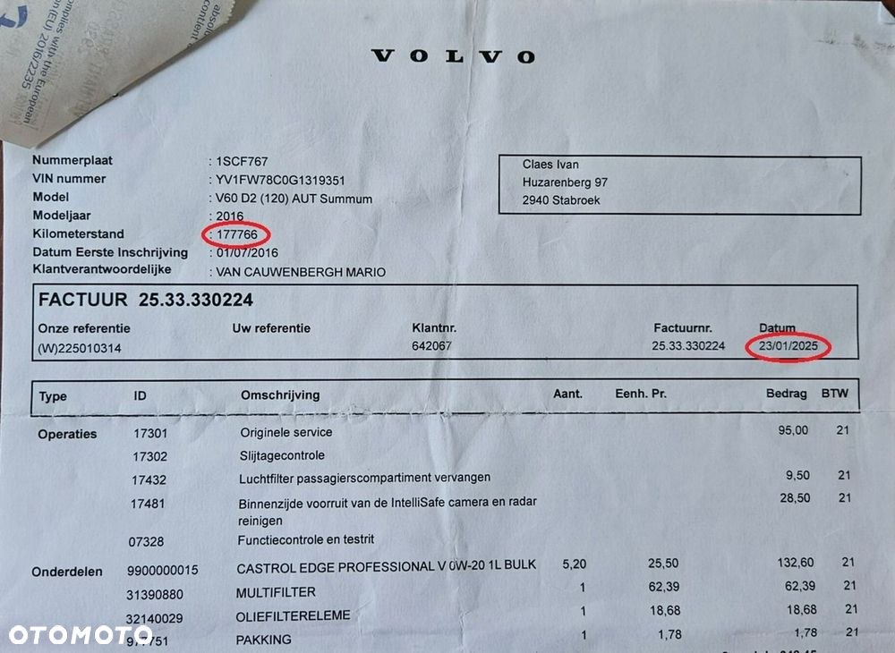 Volvo V60 D2 Geartronic Summum - 28