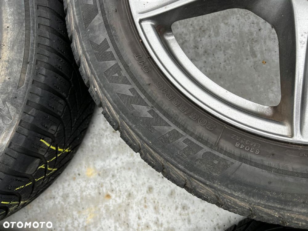 KOŁA FELGI OPONY ZIMOWE VW GOLF V VI 205/55 R16 - 7