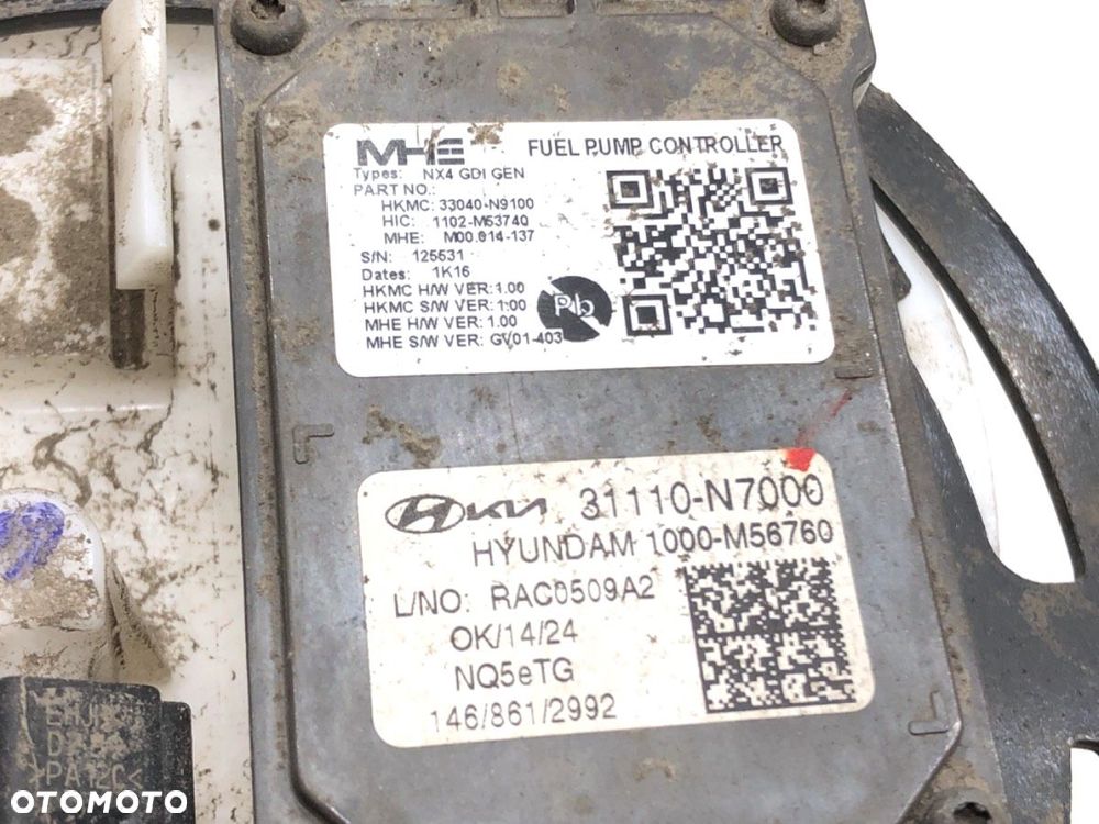 POMPA PALIWA  HYUNDAI TUCSON (NX4E, NX4A) 2020 - 2022 1.6 T-GDi 110 kW [150 KM] benzyna 2021 - 2022 - 4
