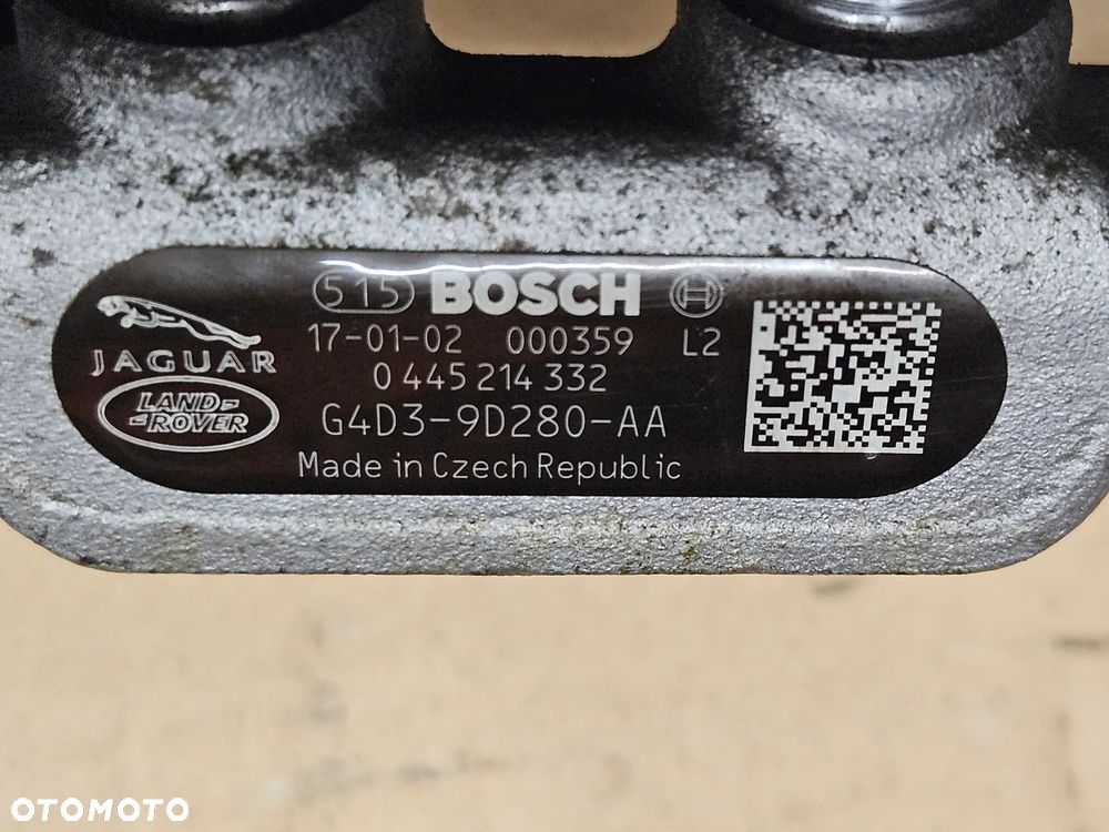 Land Rover Discovery Sport L550 2.0 D  listwa wtryskowa czujnik 0445214332 - 3