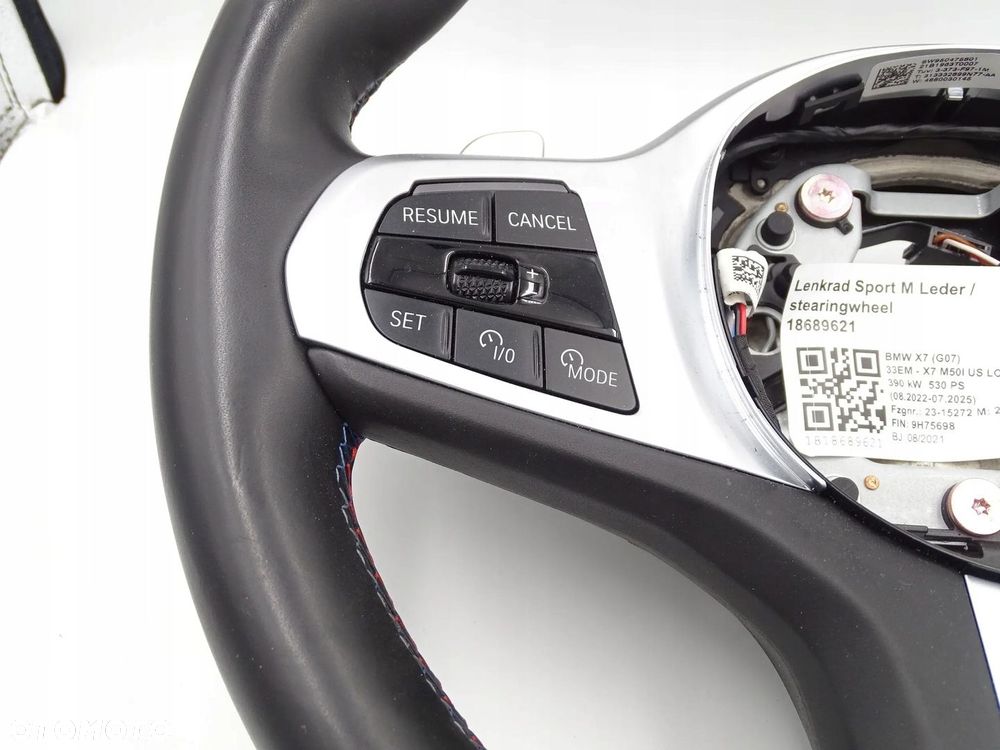 BMW G30 G31 G11 G12 G15 X5 G05 X7 G07 KIEROWNICA M-PAKIET ŁOPATKI WIBRACJA - 3