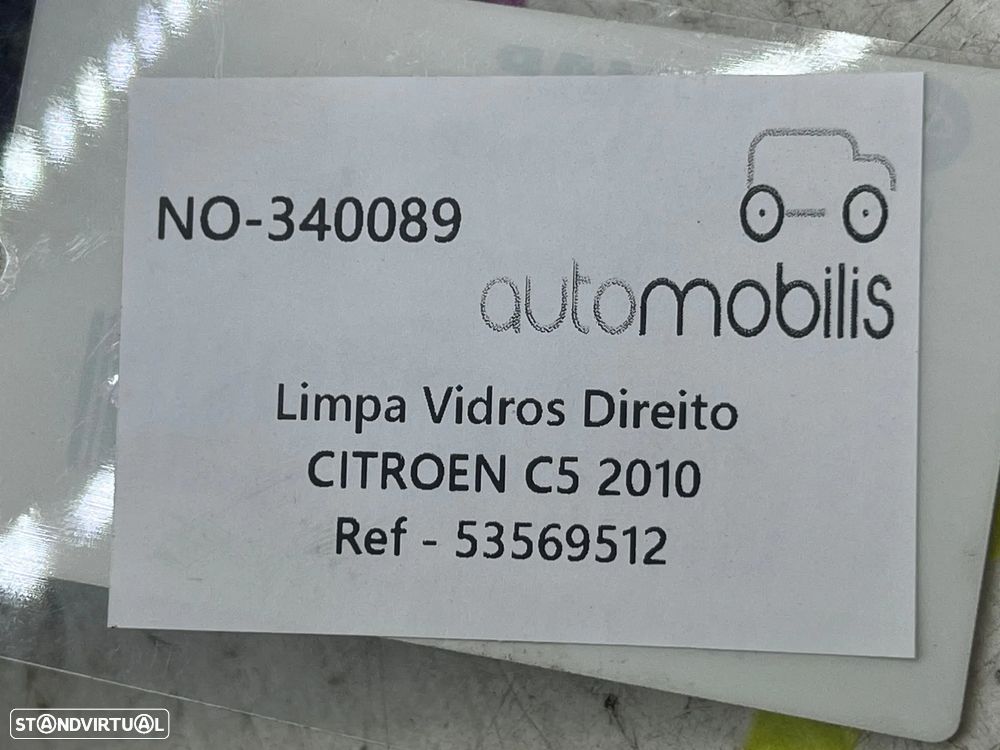 Limpa Vidros Direito CITROËN C5 III Ref. 53569512 - NO. 340089 - 3