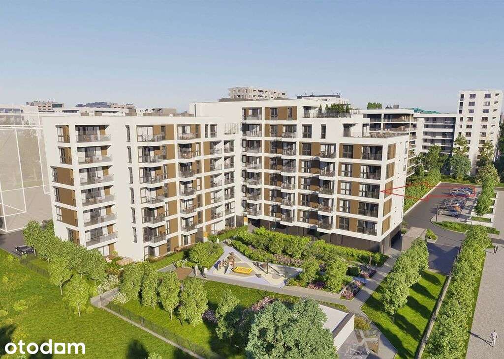 Nowa inwestycja na Mokotowie | patio | garaż