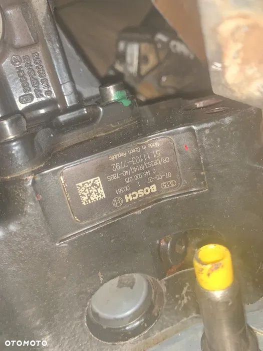 Pompa wtryskowa CP3 CR MAN 0445020208 TGA TGS TGX regeneracja diesel części - 6