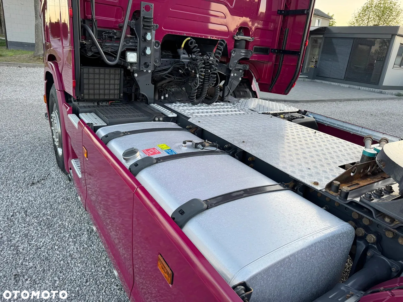 Scania R 450/CAŁA NA PODUCHACH/WAGA 1+2 OŚ/KLIMA POSTOJOWA/RETARDER - 13
