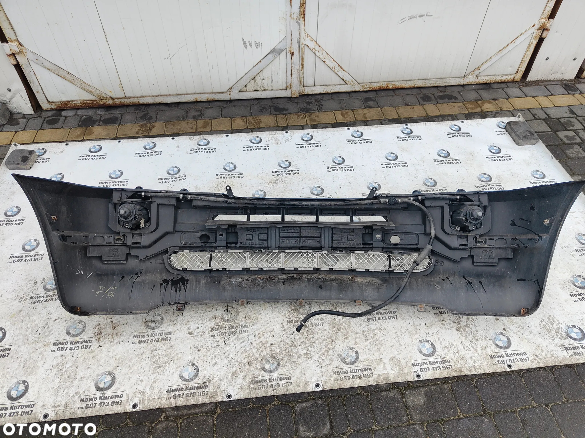 BMW E53 X5 Zderzak przedni przód Topasblau - 9