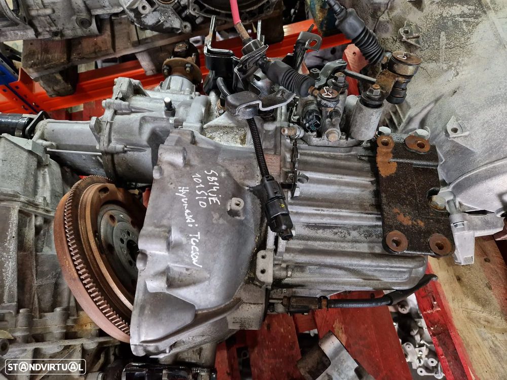 Caixa de 6 velocidades manual S814JE HYUNDAI TUCSON 2.0 CRDI KIA SPORTAGE - 1