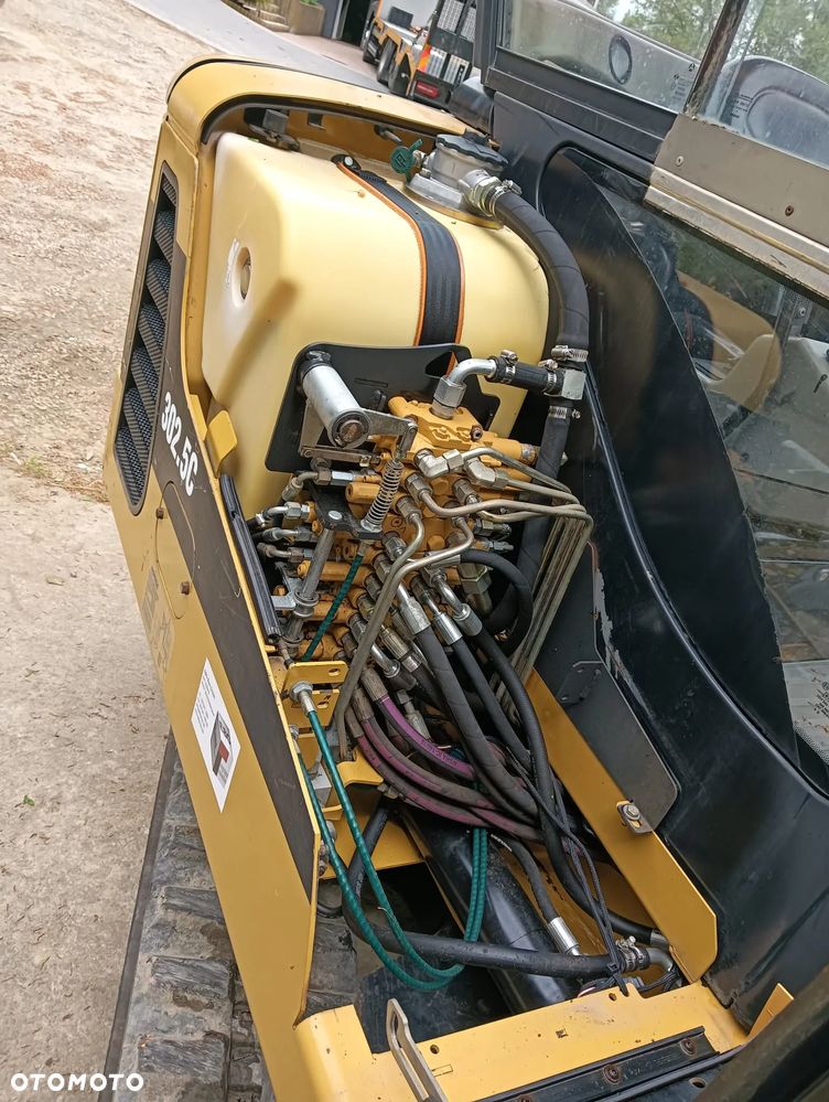 Caterpillar Minikoparka CAT 302.5C | 2008 r. | Sprowadzona z Niemiec | Stan bdb | 3 łyżki | mini koparka gąsienicowa obrotowa - 7