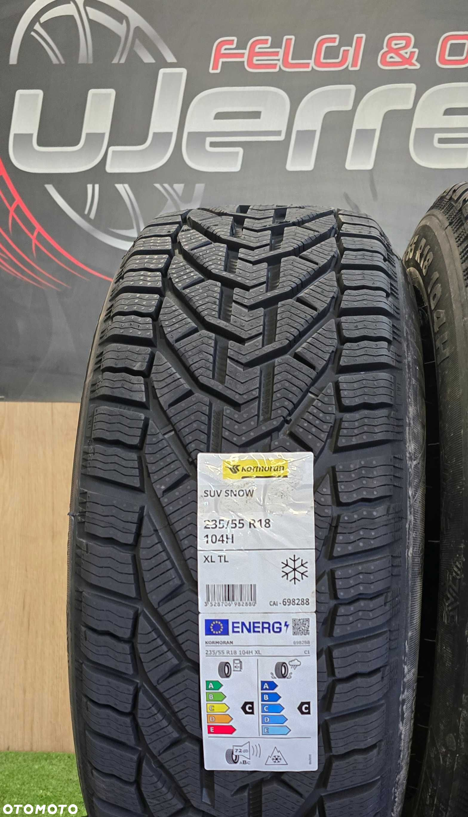 KOŁA zimowe NISSAN QASHQAI - 18x5x114,3 - Kormoran SuvSnow235/55/R18 - 5