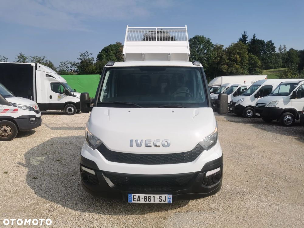 Iveco Daily 35C13 Brygadówka Klima 35-130 wywrotka kiper doka Dubel - 9