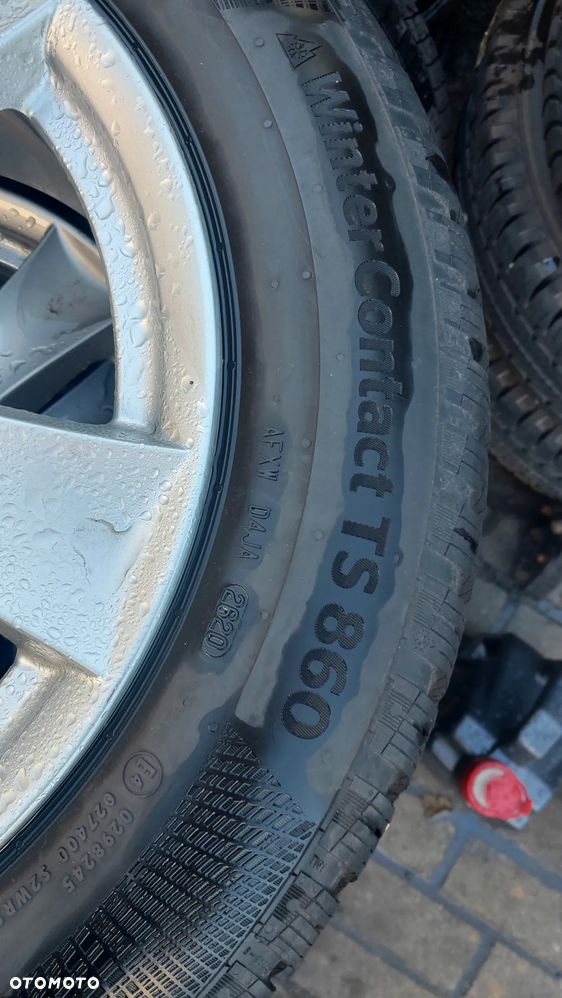 Komplet kół zimowych Dezent SKODA VW AUDI MERCEDES 7.0" x 16" 5x112 ET 52 205/60r16 zima - 5