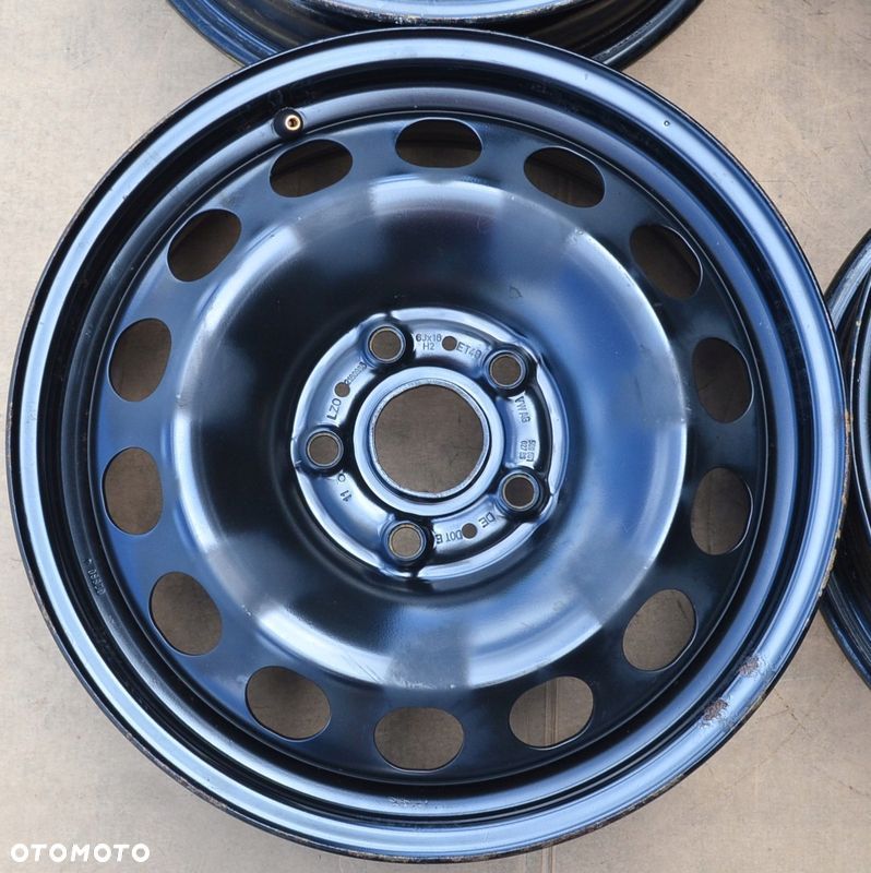 FELGI STALOWE VW SKODA AUDI SEAT 5x112 6J16 ET 48 x4szt F-605 - 6