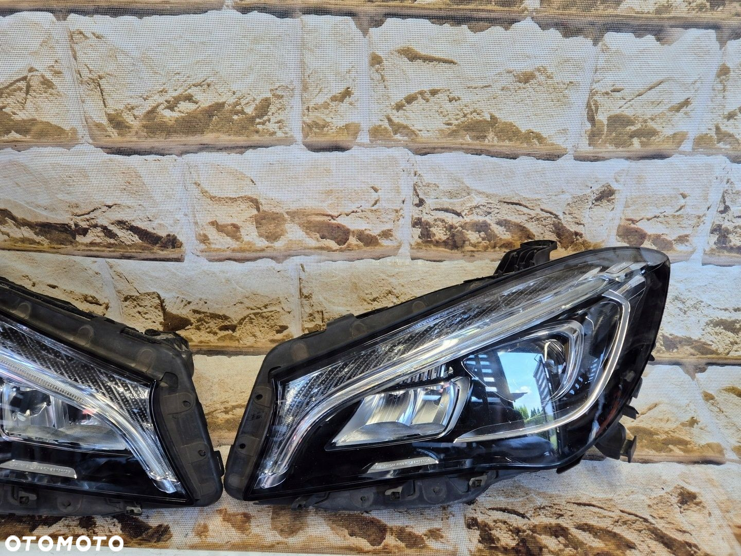 mercedes cla klasa w117 lift lewa/prawa full led performance demontaż - 2