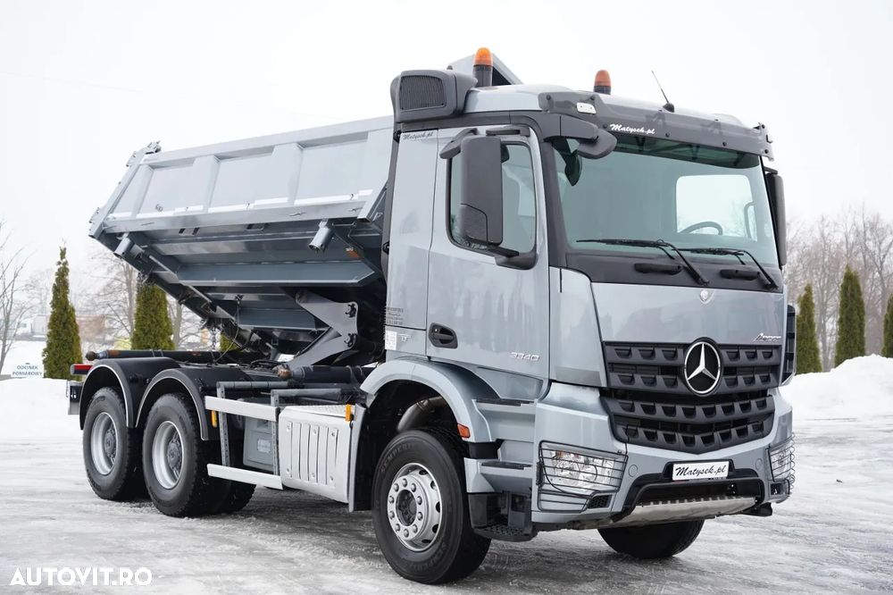 Mercedes-Benz BASCULATOR / HYDROBLANCING / BORDMATIC / EURO 6 / - 12