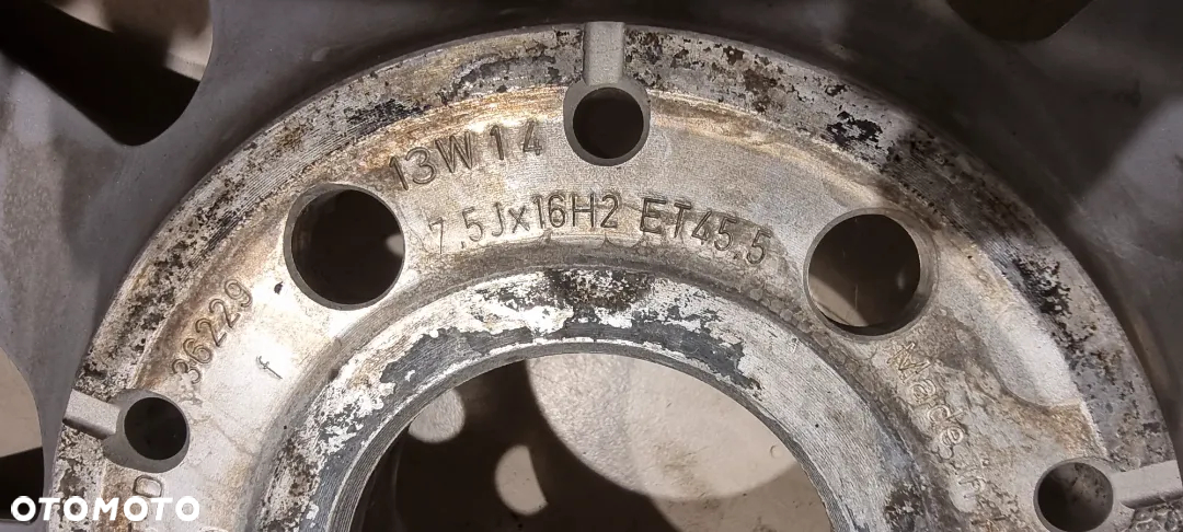Felgi aluminiowe 16" MERCEDES W212 E-KLASA - 6