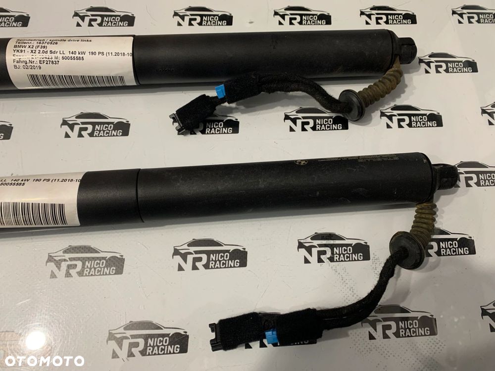 SIŁOWNIK TELESKOP KLAPY BAGAŻNIKA BMW X2 F39 9465654 7423847 - 2