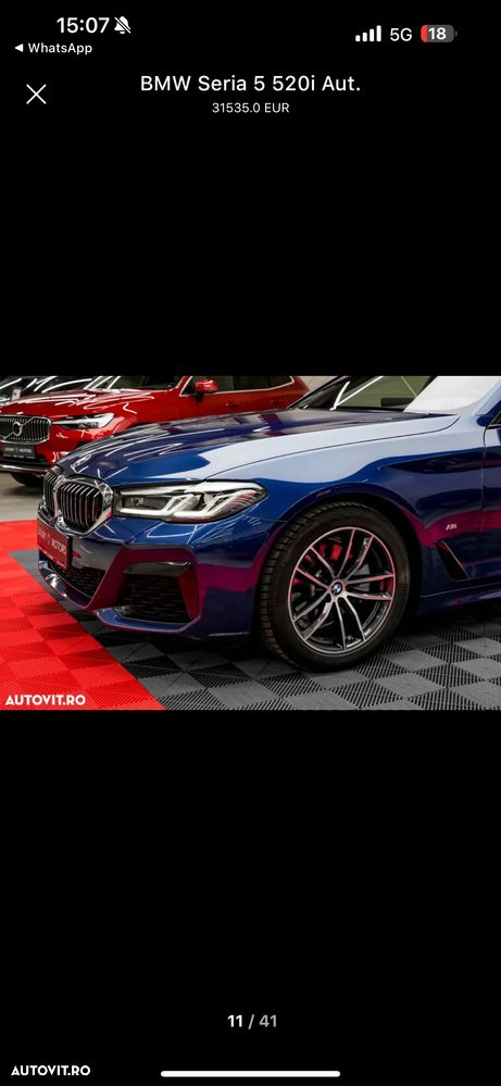 BMW Seria 5 520e AT PHEV - 12