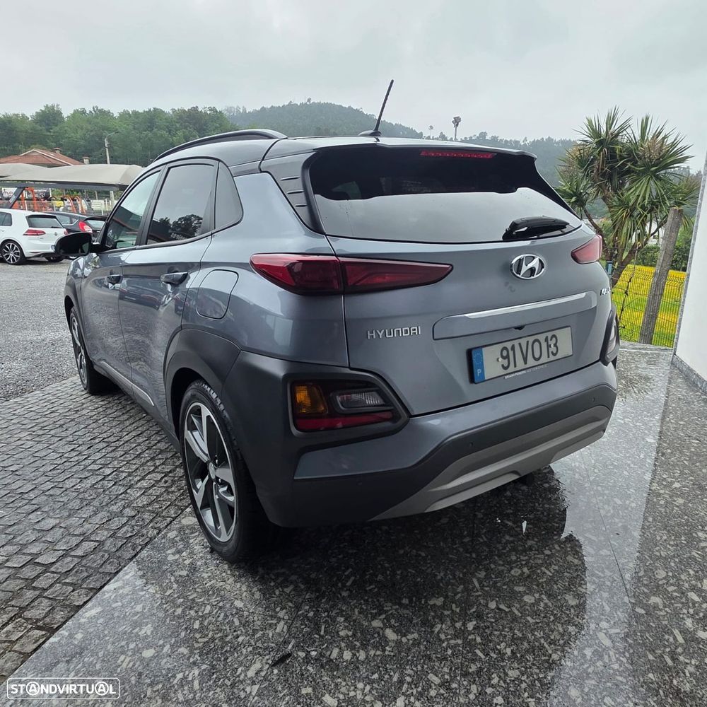 Hyundai Kauai 1.0 T-GDi Premium Pele/Tec Ver.+Nav+Vision - 4