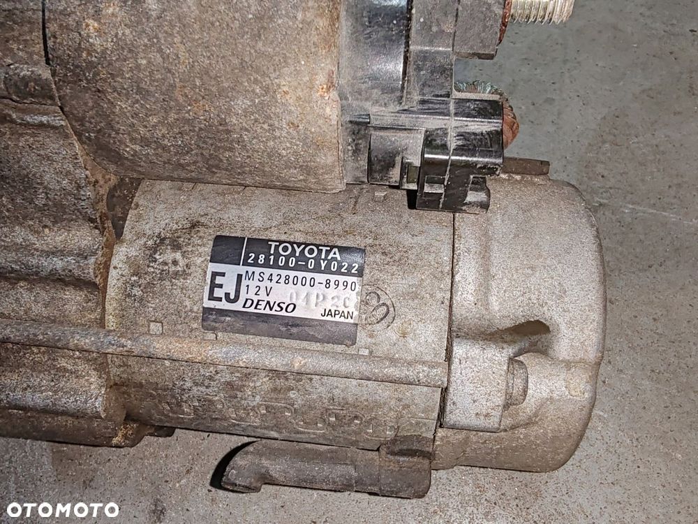 Rozrusznik 28100-0y022 1.33 Toyota Auris I 07-12 - 4