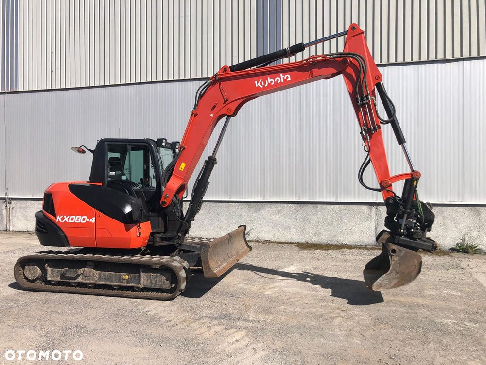 Kubota KX 080-4  Rototilt - 1
