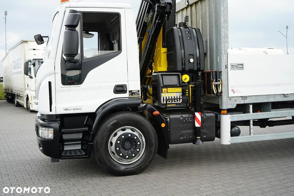 Iveco EUROCARGO / 180-250 / SKRZYNIOWY + HDS / HYVA HC - 153 / ROTATOR / PILOT - 39