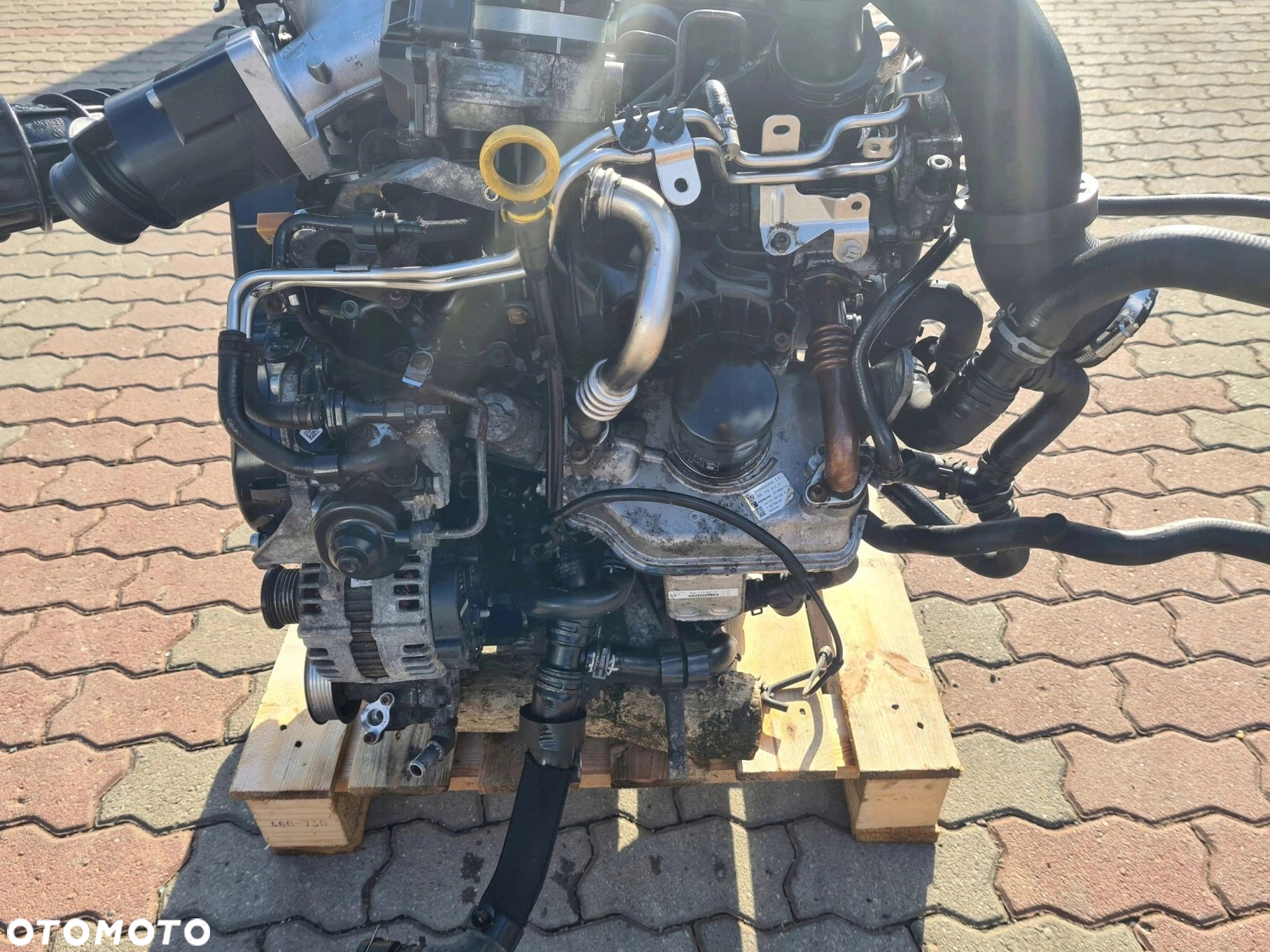 VW T5 LIFT 2.0 BiTDI silnik kompletny z osprzętem CFCA 92 000 KM - 5