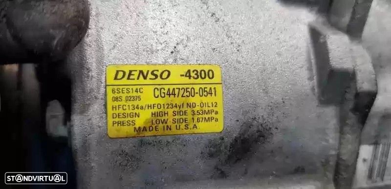 COMPRESSOR AR CONDICIONADO KIA OPTIMA 2015 -4472500541 - 1