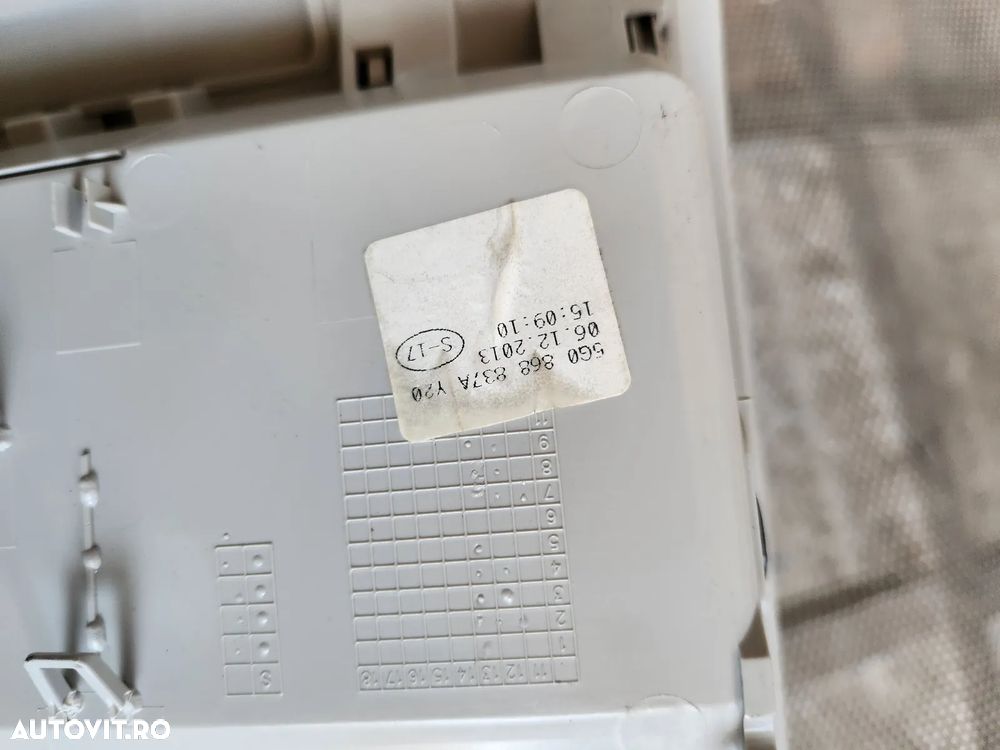 Plafoniera Cu Trapa Vw Golf 7 VII Cod 5GA - 6