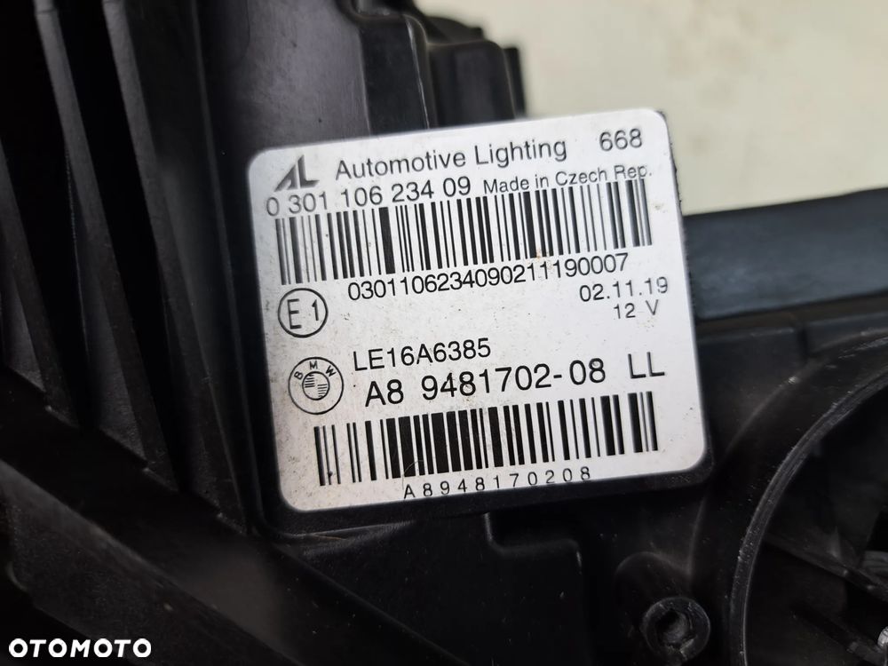 BMW 3 G20 G21 FULL LED ADAPTIVE LAMPA LEWA PRAWA PRZÓD REFLEKTORY KOMPLET - 9
