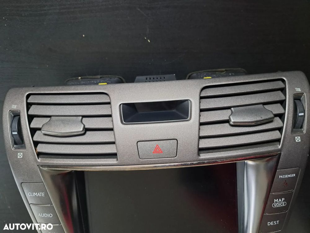 Navigatie Ecran LCD Display cu Touch si Panou Climatronic Original Lexus LS 460 / LS 600h - Cod OEM 86110-50200 (2007, 2008, 2009) - 4
