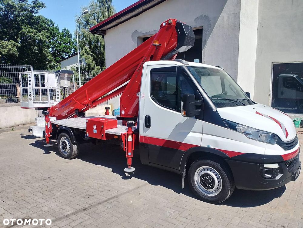 Iveco Podnośnik Koszowy Ruthmann TB290 Zwyżka 29 Metrów 17 w Bok UDT  Import Jak Wumag Gsr Multitel - 5