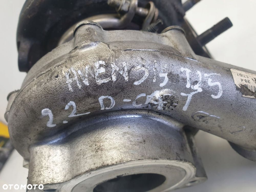 TURBOSPRĘŻARKA Toyota Avensis T25 2.2 D-CAT _ TURBO - 3