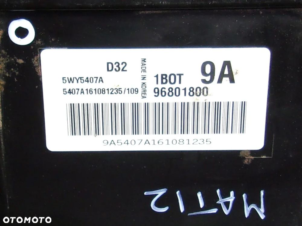 Chevrolet Matiz zestaw startowy 0.8 B - 3